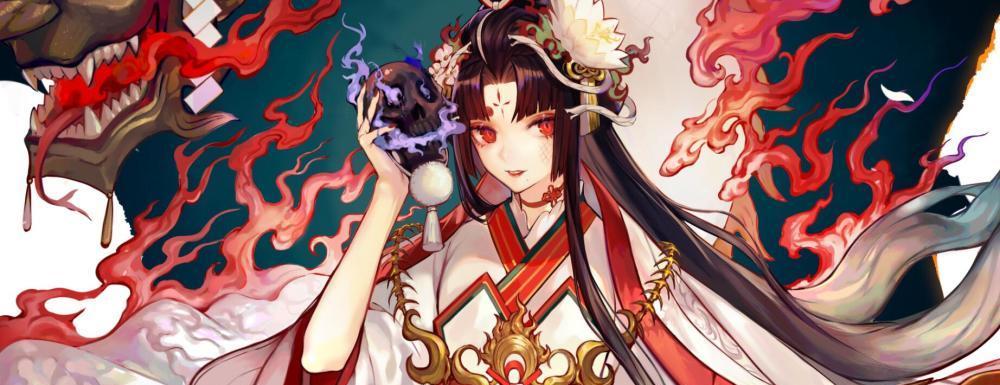 阴阳师缚骨清姬黛色寒青皮肤预览？如何获取新皮肤？  第2张